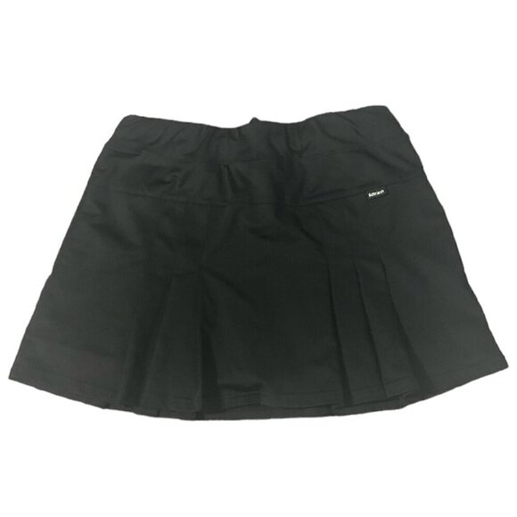 SOBRISAH Skort Women's Size Medium Black Pleats Pocket Tennis Outerwear Shorts - Picture 1 of 10